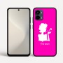 כיסוי בעיצוב אישי עם השם שלך לדגם - Motorola Moto G34 5G בעיצוב אהבת נשים