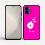 כיסוי בעיצוב אישי עם השם שלך לדגם - Motorola Moto G34 5G בעיצוב תקליטור - אזור מוזיקה