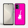 כיסוי בעיצוב אישי עם השם שלך לדגם - Motorola Moto G34 5G בעיצוב גיטרה