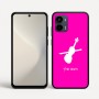 כיסוי בעיצוב אישי עם השם שלך לדגם - Motorola Moto G34 5G בעיצוב כינור