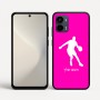 כיסוי בעיצוב אישי עם השם שלך לדגם - Motorola Moto G34 5G בעיצוב שחקן כדורסל