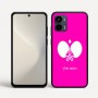 כיסוי בעיצוב אישי עם השם שלך לדגם - Motorola Moto G34 5G בעיצוב פינג פונג