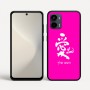 כיסוי בעיצוב אישי עם השם שלך לדגם - Motorola Moto G34 5G בעיצוב אהבה באותיות יפניות