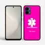 כיסוי בעיצוב אישי עם השם שלך לדגם - Motorola Moto G34 5G בעיצוב חובש