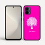 כיסוי בעיצוב אישי עם השם שלך לדגם - Motorola Moto G34 5G בעיצוב עץ