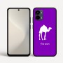 כיסוי בעיצוב אישי עם השם שלך לדגם - Motorola Moto G34 5G בעיצוב גמל