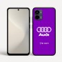 כיסוי בעיצוב אישי עם השם שלך לדגם - Motorola Moto G34 5G בעיצוב אאודי