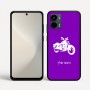 כיסוי בעיצוב אישי עם השם שלך לדגם - Motorola Moto G34 5G בעיצוב הארלי-דיווידסון