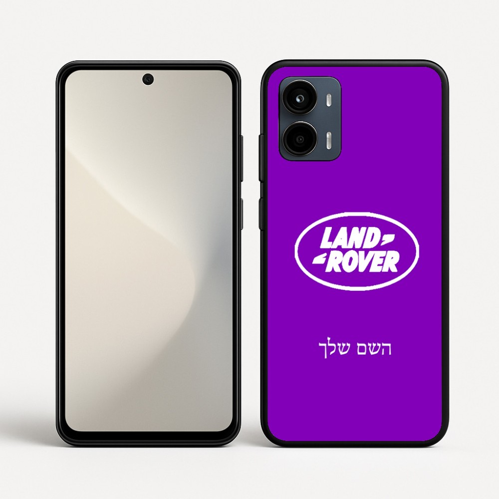כיסוי בעיצוב אישי עם השם שלך לדגם - Motorola Moto G34 5G בעיצוב לנד רובר