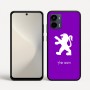 כיסוי בעיצוב אישי עם השם שלך לדגם - Motorola Moto G34 5G בעיצוב פיג'ו