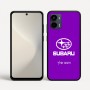 כיסוי בעיצוב אישי עם השם שלך לדגם - Motorola Moto G34 5G בעיצוב סובארו