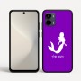 כיסוי בעיצוב אישי עם השם שלך לדגם - Motorola Moto G34 5G בעיצוב בתולת ים - אישה