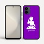 כיסוי בעיצוב אישי עם השם שלך לדגם - Motorola Moto G34 5G בעיצוב אזור מוזיקה של די ג'יי