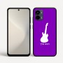 כיסוי בעיצוב אישי עם השם שלך לדגם - Motorola Moto G34 5G בעיצוב גיטרה