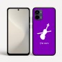 כיסוי בעיצוב אישי עם השם שלך לדגם - Motorola Moto G34 5G בעיצוב כינור