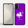 כיסוי בעיצוב אישי עם השם שלך לדגם - Motorola Moto G34 5G בעיצוב מזלות - קשת