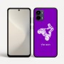 כיסוי בעיצוב אישי עם השם שלך לדגם - Motorola Moto G34 5G בעיצוב רוכב טרקטורונים