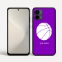 כיסוי בעיצוב אישי עם השם שלך לדגם - Motorola Moto G34 5G בעיצוב כדורסל