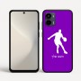 כיסוי בעיצוב אישי עם השם שלך לדגם - Motorola Moto G34 5G בעיצוב שחקן כדורסל