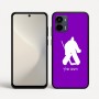 כיסוי בעיצוב אישי עם השם שלך לדגם - Motorola Moto G34 5G בעיצוב הוקי שוערים