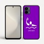 כיסוי בעיצוב אישי עם השם שלך לדגם - Motorola Moto G34 5G בעיצוב כדור מים אולימפי