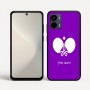 כיסוי בעיצוב אישי עם השם שלך לדגם - Motorola Moto G34 5G בעיצוב פינג פונג