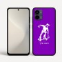 כיסוי בעיצוב אישי עם השם שלך לדגם - Motorola Moto G34 5G בעיצוב ילד סקייטבורד