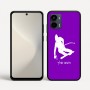 כיסוי בעיצוב אישי עם השם שלך לדגם - Motorola Moto G34 5G בעיצוב סקי