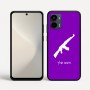 כיסוי בעיצוב אישי עם השם שלך לדגם - Motorola Moto G34 5G בעיצוב אק 47