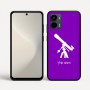 כיסוי בעיצוב אישי עם השם שלך לדגם - Motorola Moto G34 5G בעיצוב טלסקופ