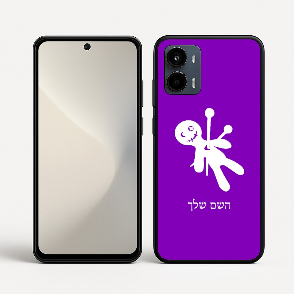 כיסוי בעיצוב אישי עם השם שלך לדגם - Motorola Moto G34 5G בעיצוב וודו