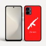כיסוי בעיצוב אישי עם השם שלך לדגם - Motorola Moto G34 5G בעיצוב אק 47