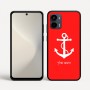 כיסוי בעיצוב אישי עם השם שלך לדגם - Motorola Moto G34 5G בעיצוב לעגן