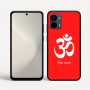 כיסוי בעיצוב אישי עם השם שלך לדגם - Motorola Moto G34 5G בעיצוב סמל אום