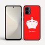 כיסוי בעיצוב אישי עם השם שלך לדגם - Motorola Moto G34 5G בעיצוב כתר מלכותי