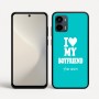כיסוי בעיצוב אישי עם השם שלך לדגם - Motorola Moto G34 5G בעיצוב אוהבת את החבר שלי