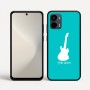 כיסוי בעיצוב אישי עם השם שלך לדגם - Motorola Moto G34 5G בעיצוב גיטרה
