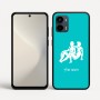 כיסוי בעיצוב אישי עם השם שלך לדגם - Motorola Moto G34 5G בעיצוב מזלות - תאומים
