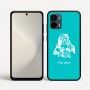 כיסוי בעיצוב אישי עם השם שלך לדגם - Motorola Moto G34 5G בעיצוב סנטה קלאוס