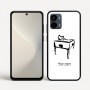 כיסוי בעיצוב אישי עם השם שלך לדגם - Motorola Moto G34 5G בעיצוב שחקן ביליארד