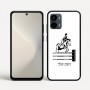 כיסוי בעיצוב אישי עם השם שלך לדגם - Motorola Moto G34 5G בעיצוב רוכב סוסים