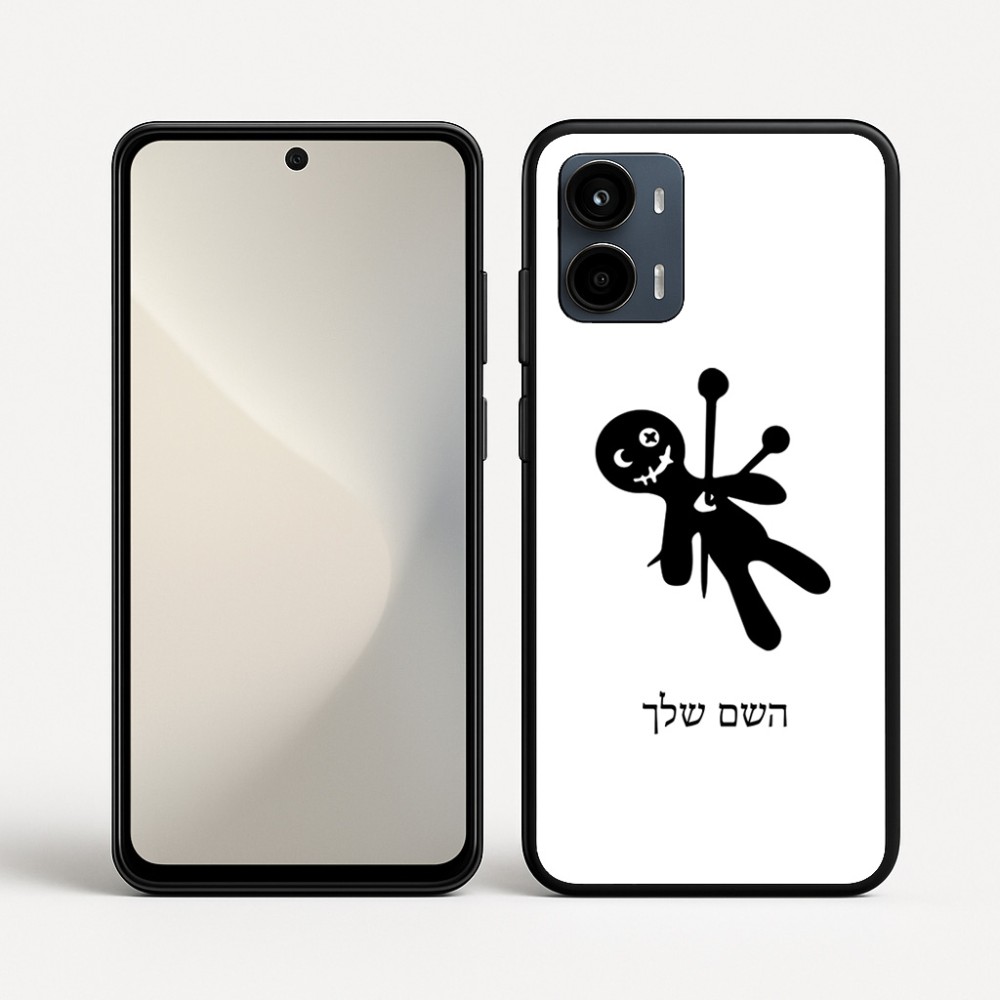 כיסוי בעיצוב אישי עם השם שלך לדגם - Motorola Moto G34 5G בעיצוב וודו