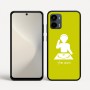 כיסוי בעיצוב אישי עם השם שלך לדגם - Motorola Moto G34 5G בעיצוב אזור מוזיקה של די ג'יי