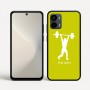 כיסוי בעיצוב אישי עם השם שלך לדגם - Motorola Moto G34 5G בעיצוב הרמת משקולות