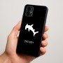 כיסוי בעיצוב אישי עם השם שלך לדגם - Motorola Moto G34 5G בעיצוב כריש ראש פטיש