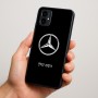כיסוי בעיצוב אישי עם השם שלך לדגם - Motorola Moto G34 5G בעיצוב מרצדס-בנץ