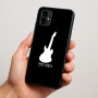 כיסוי בעיצוב אישי עם השם שלך לדגם - Motorola Moto G34 5G בעיצוב גיטרה