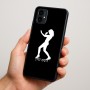 כיסוי בעיצוב אישי עם השם שלך לדגם - Motorola Moto G34 5G בעיצוב אישה מגוננת