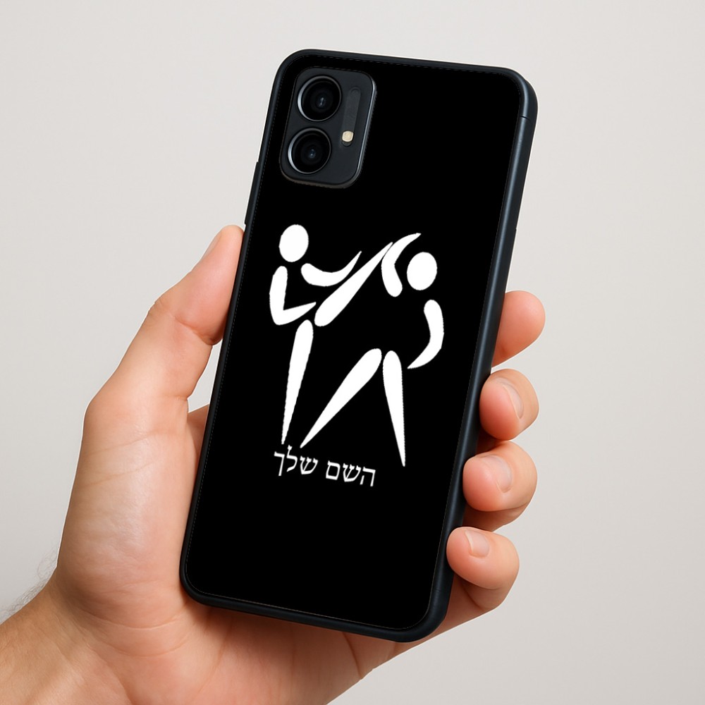 כיסוי בעיצוב אישי עם השם שלך לדגם - Motorola Moto G34 5G בעיצוב לוחמים אולימפיים