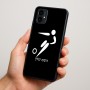 כיסוי בעיצוב אישי עם השם שלך לדגם - Motorola Moto G34 5G בעיצוב כדורגל אולימפי